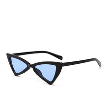 Carica l&#39;immagine nel visualizzatore di Gallery, 2023 Star Celebrity Style Retro Cat&#39;s Eye Sun Glasses Europe and America Bow Triangular Sun Glasses