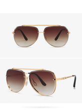 Load image into Gallery viewer, 2023 square ladies sunglasses,  glasses, brand designer, gradient color sunglasses uv400
