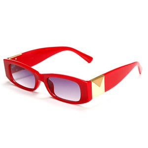 Square Sunglasses Women 2023 Brand Designer Trendy Rectangle Sun Glass –  Cinily