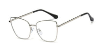 Load image into Gallery viewer, 48097 Cat Eye Irregular Ultralight Metal Glasses Frames Men Women Optical  Computer Glasses