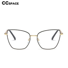 Load image into Gallery viewer, 48097 Cat Eye Irregular Ultralight Metal Glasses Frames Men Women Optical  Computer Glasses