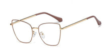 Load image into Gallery viewer, 48097 Cat Eye Irregular Ultralight Metal Glasses Frames Men Women Optical  Computer Glasses