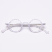 Load image into Gallery viewer, 49437 Small Punk Retro Acetate Optical Frames Round Men Women Computer Glasses