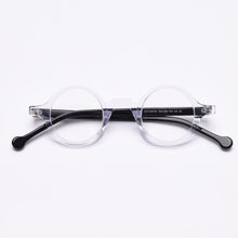 Load image into Gallery viewer, 49437 Small Punk Retro Acetate Optical Frames Round Men Women Computer Glasses