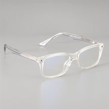 Load image into Gallery viewer, 51018 Square Plastic Titanium Retro Glasses Frames Anti-Blue Light Ultralight Men Women Optical Computer EyeGlasses