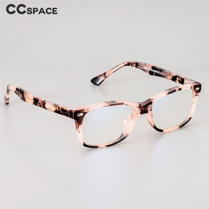 51018 Square Plastic Titanium Retro Glasses Frames Anti-Blue Light Ultralight Men Women Optical Computer EyeGlasses