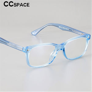 51018 Square Plastic Titanium Retro Glasses Frames Anti-Blue Light Ultralight Men Women Optical Computer EyeGlasses