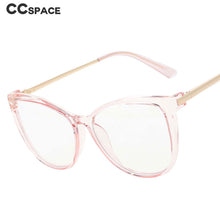 Load image into Gallery viewer, 53201 Retro Cat Eye Blue Light Blocking Female Glasses Optical Glasses Frame Computer Eyeglasses