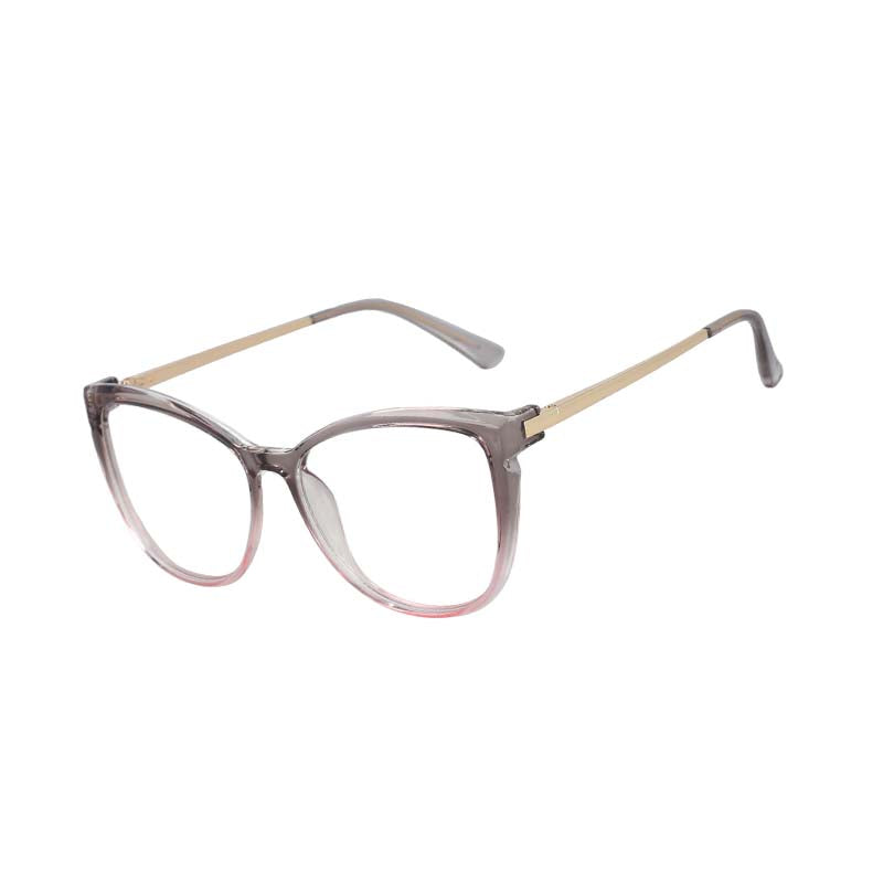 53201 Retro Cat Eye Blue Light Blocking Female Glasses Optical Glasses Frame Computer Eyeglasses