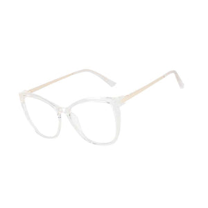 53201 Retro Cat Eye Blue Light Blocking Female Glasses Optical Glasses Frame Computer Eyeglasses