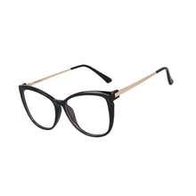 Load image into Gallery viewer, 53201 Retro Cat Eye Blue Light Blocking Female Glasses Optical Glasses Frame Computer Eyeglasses