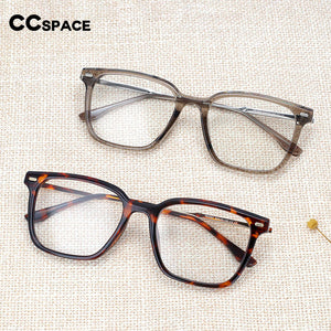 CCSpace Men's Sunglasses - Stylish Square Design Tea / China / As Picture