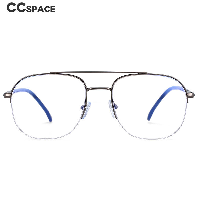 Retro Square Glasses Frame Men Anti Blue Light Women Fashion