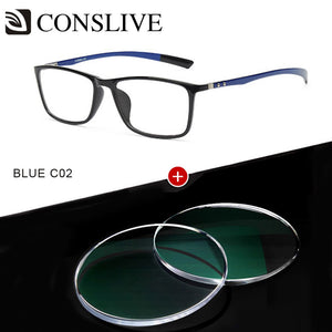 7g Carbon Fiber Eyeglasses Frame for Men Myopia Hyperopia Reading Glasses Light Optical Glasses T1316