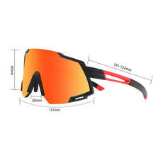 Load image into Gallery viewer, 838 Polarized Cycling Glasses 5 Lens bike glasses photochromic Cycling sport Sunglasses Mountain UV400 eyeglasses