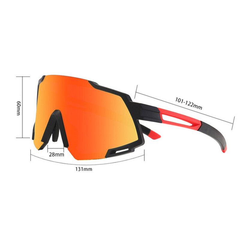 838 Polarized Cycling Glasses 5 Lens bike glasses photochromic Cycling sport Sunglasses Mountain UV400 eyeglasses