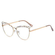 Load image into Gallery viewer, Anti-Blue Blocking Glasses Trends Cat Eye Women&#39;s Glasses Frame Design Oversized Optical Decorative Glasses