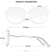 Load image into Gallery viewer, BARCUR Design Frame Polarized Sunglasses Women Sun Glasses Driving Photochromic Men Shades UV400 Protection