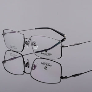 BCLEAR Titanium Optical Glasses Frame Men 2023 Full Square Myopia Eye Glass Prescription Eyeglasses Korean European Eyewear