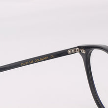 Load image into Gallery viewer, Black cat eye optical glasses frame women eyeglasses men eyewear