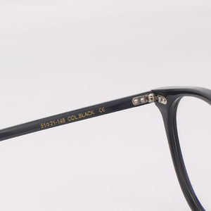 Black cat eye optical glasses frame women eyeglasses men eyewear