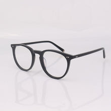 Load image into Gallery viewer, Black cat eye optical glasses frame women eyeglasses men eyewear