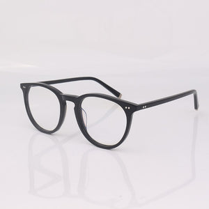 Black cat eye optical glasses frame women eyeglasses men eyewear