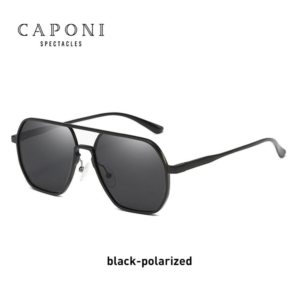 CAPONI Men Sunglasses Pochromic Polarized Sun Glasses Eye Protection A –  Cinily