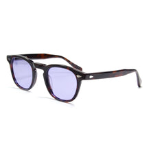 Carica l&#39;immagine nel visualizzatore di Gallery, Occhiali da sole da uomo Capitan Jack Johnny Depp Match Eyewear Occhiali da sole in acetato cristallo blu per donna 