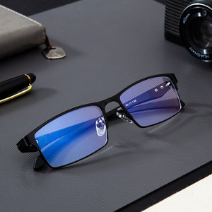 Computer Glasses Anti Blue Rays titanium Gaming Glasses Women Men Myopia Blue Light Blocking Lenses Optical Frame Prescription