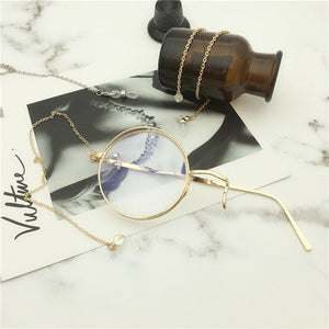 Cos Monocles Retro Steampunk Glasses Frames For Women Men  Brand Chain Lolita Base Blame
