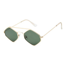 Load image into Gallery viewer, Designer Sunglasses Women  Sun Glasses Diamond Rhombus Metal Frame Retro Unisex Men Eyewear