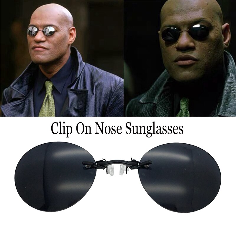 EVUNHUO Matrix Morpheus Polarized Sunglasses Movie sunglasses men