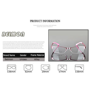 Eyeglasses Frame Women Men Computer Optical  Glasses Spectacle Frame For Women's Male Transparent Female Armacao  de RS282