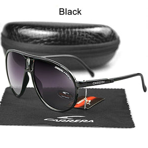 Retro Carrera Aviation Sunglasses Men&Women Pilot Eyewear Driving Shades Unisex PC Frame UV400 Glasses Oculos De Sol