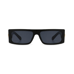 Vintage Rectangle Sunglasses Women Men Brand Designer Small Frame Flat –  Cinily