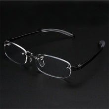 Load image into Gallery viewer, Frameless Finished Myopic Eyeglasses Men Women Rimless Ultralight Frame Short-sighted Eyewear Myopia Glasses 100 ~ 400 Degrees