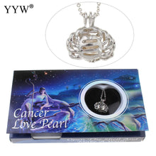 Load image into Gallery viewer, Cultured Pearl Oyster Necklace with Shell Pearl for Women Oyster Pearl 12 Constellations Pendant Necklace