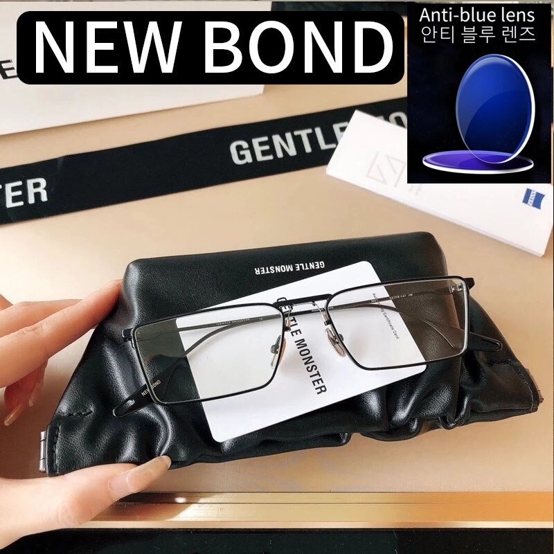 GENTLE MONSTER GM Glasses Frame Women Blue Light Blocking Prescription Designer Myopia BOND Eyeglasses For Men