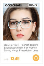 Load image into Gallery viewer, Metal Glasses Frame Women Vintage Eyeglasses Frames Prescription Eyewear Stylish Spring Hinges Optical Spectacle Eye OCCI CHIARI