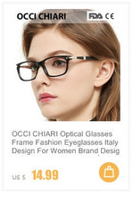 Load image into Gallery viewer, Metal Glasses Frame Women Vintage Eyeglasses Frames Prescription Eyewear Stylish Spring Hinges Optical Spectacle Eye OCCI CHIARI