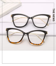 Carica l&#39;immagine nel visualizzatore di Gallery, 2022 Cat Eye Glasses Clear Frame Women Transparent Myopia Optical Glasses Frame Cat Eyeglasses Frames female Spectacle