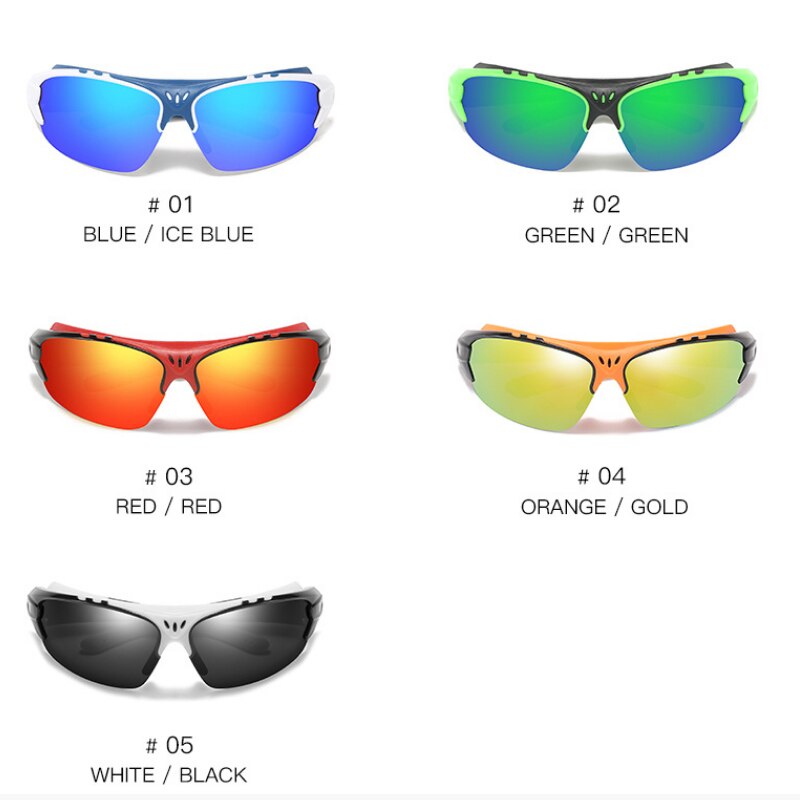 HGE-H Polarized Sports Sunglasses for Men Driving Travel Sun