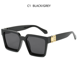 Thick frame best sale mens sunglasses