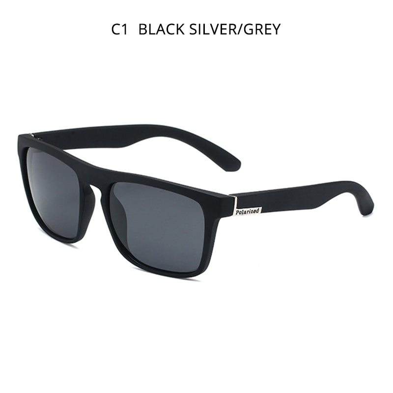 Retro Black Polarized Mountaineering Sunglasses For Men And Women