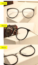 Load image into Gallery viewer, Optical Glasses Transparent Lens Myopia Eyeglasses Women Vintage Metal Spectacles Womens Designer Eyeglass Frames