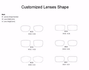 Gmei Optical S8326 Rimless Eyeglasses Frame for men Rimless Eyewear Glasses