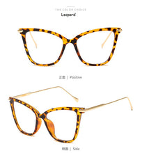 Load image into Gallery viewer, 2022 Cat Eye Glasses Clear Frame Women Transparent Myopia Optical Glasses Frame Cat Eyeglasses Frames female Spectacle