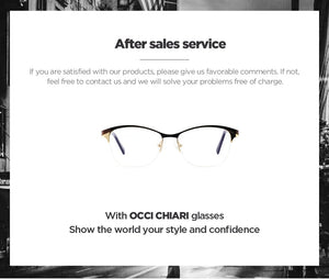 Metal Glasses Frame Women Vintage Eyeglasses Frames Prescription Eyewear Stylish Spring Hinges Optical Spectacle Eye OCCI CHIARI