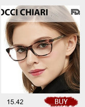 Load image into Gallery viewer, Metal Glasses Frame Women Vintage Eyeglasses Frames Prescription Eyewear Stylish Spring Hinges Optical Spectacle Eye OCCI CHIARI